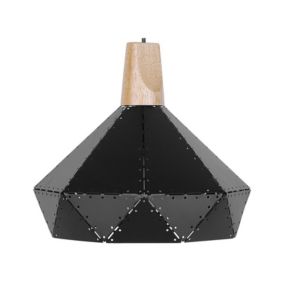 Lampe suspension moderne en métal noir SOMME