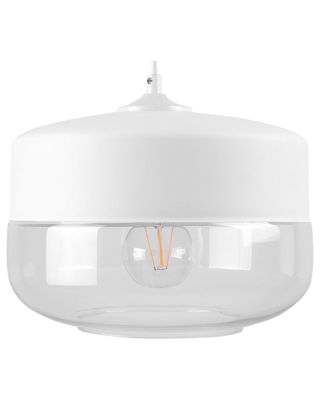 Lampe suspension MURRAY Verre Blanc