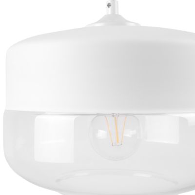 Lampe suspension MURRAY Verre Blanc