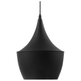 Lampe suspension noir et doré FRASER