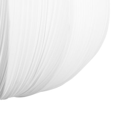Lampe suspension OKER Tissu Blanc