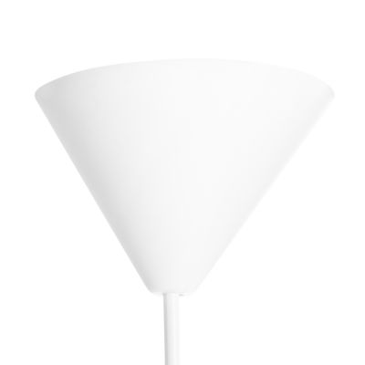 Lampe suspension OKER Tissu Blanc