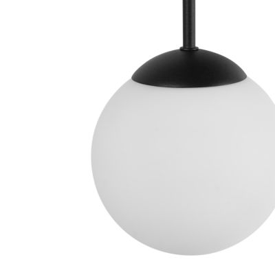 Lampe suspension RIANA Verre Noir
