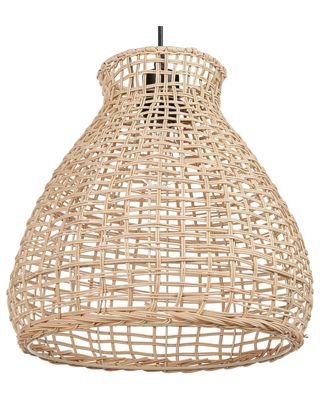 Lampe suspension SAKENI Rotin Naturel