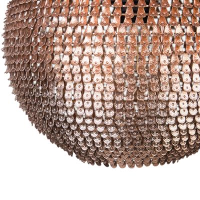 Lampe suspension SEINE Métal Cuivré