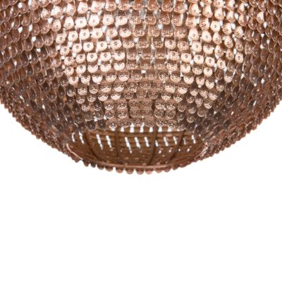 Lampe suspension SEINE Métal Cuivré