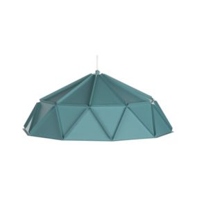 Lampe suspension turquois SENIA