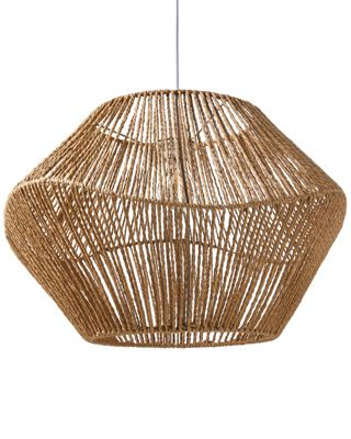 Lampe suspension YAMBOU Corde en papier Naturel