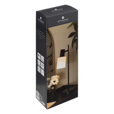 Lampe "Tais" H45cm noir - Atmosphera createur d'interieur