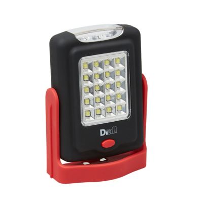 lampe-torche-led-2-fonctions-diall-220-lumens-rouge