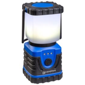 Lampe torche LED à piles Autonomie 4H Faisceau 80m 30 Lumens IP54 KEMPER