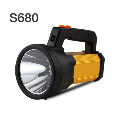 Lampe Torche Rechargeable Lumineuse Éclairage 824H 800M Tactique à DEL avec Poignée CREE L2 7000 Lumens