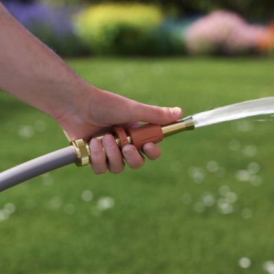 Lance d'arrosage métal GoodHome coloris or