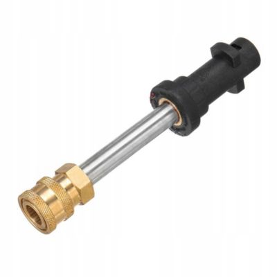 Lance de Raccord Bayonette 30 cm - Adaptateur 1/4, 2000 PSI, Compatible avec nettoyeur Kärcher K2-K7