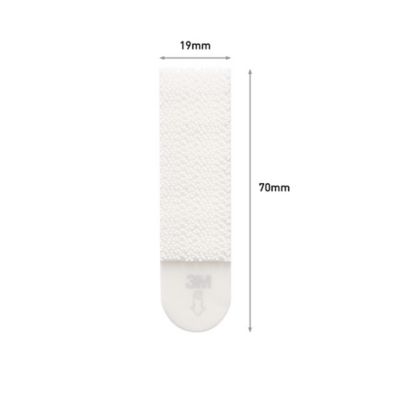 Languette de fixation pour tableaux moyen modèle Blanc vendue par 8 pièces