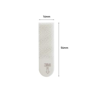 Languette de fixation pour tableaux petit modèle Blanc vendue par 8 pièces