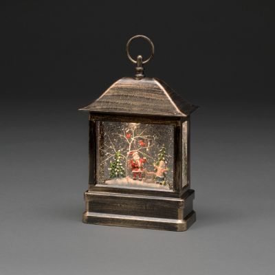 Lampadaire De Noël - QQMORA - 81x40x188cm - PVC - LED - Neige