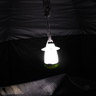 Lanterne de camping LED 80 lumens Diall autonomie 15h fonctionne avec 3 piles AA (LR6)