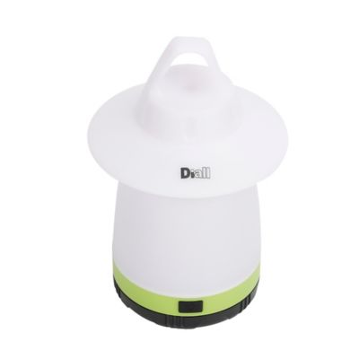 Lanterne de camping LED 80 lumens Diall autonomie 15h fonctionne avec 3 piles AA (LR6)