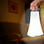 Lanterne lumineuse LED Lumisky Toby tactile blanc 1W H.24cm