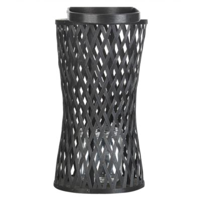 Lanterne MACTAN 38 cm Bambou Noir