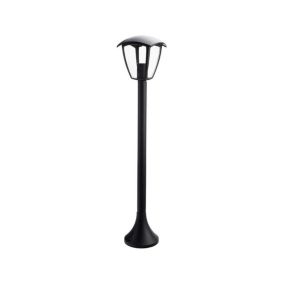 Lanterne Noire sur Pied Douille E27 IP44 Hauteur 95cm