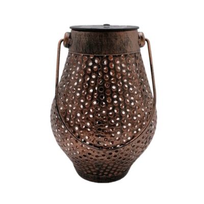 LAMPE LANTERNE SOLAIRE Jardin Résistant aux Intempéries Accu Optique