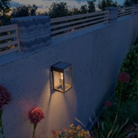 Lanterne solaire LED connectée Smart métal noir RGBW 250lm