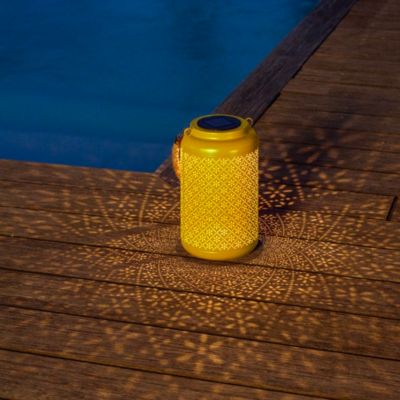 Lanterne solaire LED extérieur jaune 0,05 W 2 lm rechargeable IP44