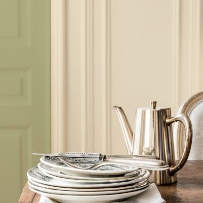Laque acrylique blanc cassé mat velouté Dulux Valentine Valénite 2 L