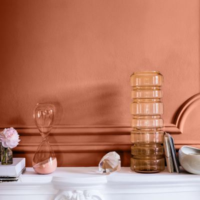 Laque acrylique bronze terre cuite mat velouté Dulux Valentine Valénite 0.5 L