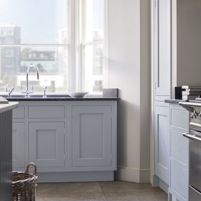 Laque acrylique gris building mat velouté Dulux Valentine Valénite 2 L