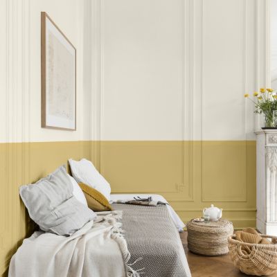 Laque acrylique Valénite Dulux Valentine jaune pampa satin 500ml