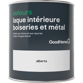 Laque boiseries et métal GoodHome Alberta Velours 0,75L