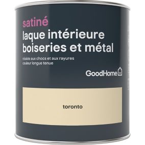 Laque boiseries et métal GoodHome Toronto Satin 0,75L