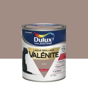 Laque boiseries et métal Valénite Dulux Valentine brillant marron taupe 2L