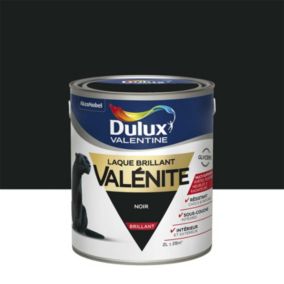 Laque boiseries et métal Valénite Dulux Valentine brillant noir 2L