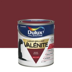 Laque boiseries et métal Valénite Dulux Valentine brillant rouge basque 2L