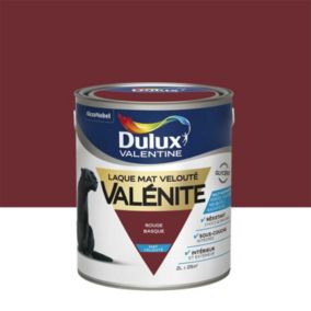 Laque boiseries et métal Valénite Dulux Valentine mat rouge basque 2L