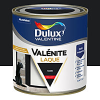 Laque Valénite Dulux Valentine Acrylique brillant noir 500ml