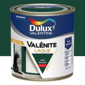 Laque Valénite Dulux Valentine Acrylique brillant vert basque 500ml