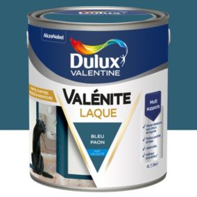 Laque Valénite Dulux Valentine Acrylique mat velouté bleu paon 2L