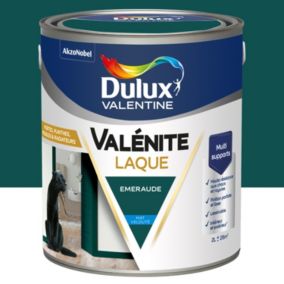 Laque Valénite Dulux Valentine Acrylique mat velouté vert emeraude 2L