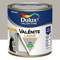 Laque Valénite Dulux Valentine Acrylique satin blanc gris saline 500ml