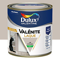 Laque Valénite Dulux Valentine Acrylique satin blanc lin intense 500ml