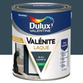 Laque Valénite Dulux Valentine Acrylique satin bleu comète 2L