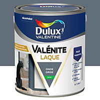 Laque Valénite Dulux Valentine Acrylique satin bleu onde grise 2L