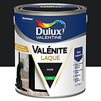 Laque Valénite Dulux Valentine Acrylique satin noir 2L
