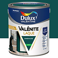 Laque Valénite Dulux Valentine Acrylique satin vert emeraude 2L