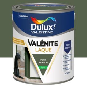 Laque Valénite Dulux Valentine Acrylique satin vert tropical 2L
